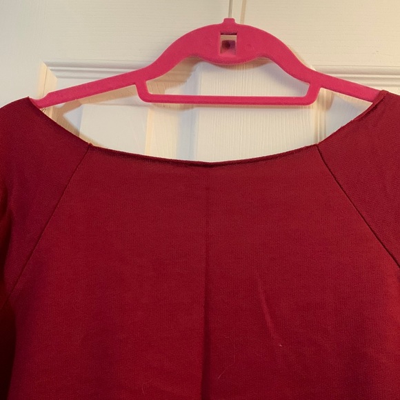 3/4 sleeve slouchy pullover - Picture 5 of 7